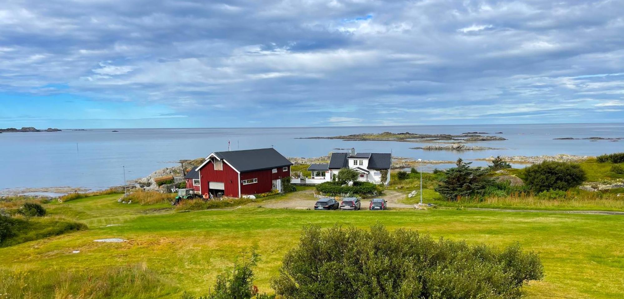 Lofoten Ocean View - Sandoy Gard Sand  Bagian luar foto