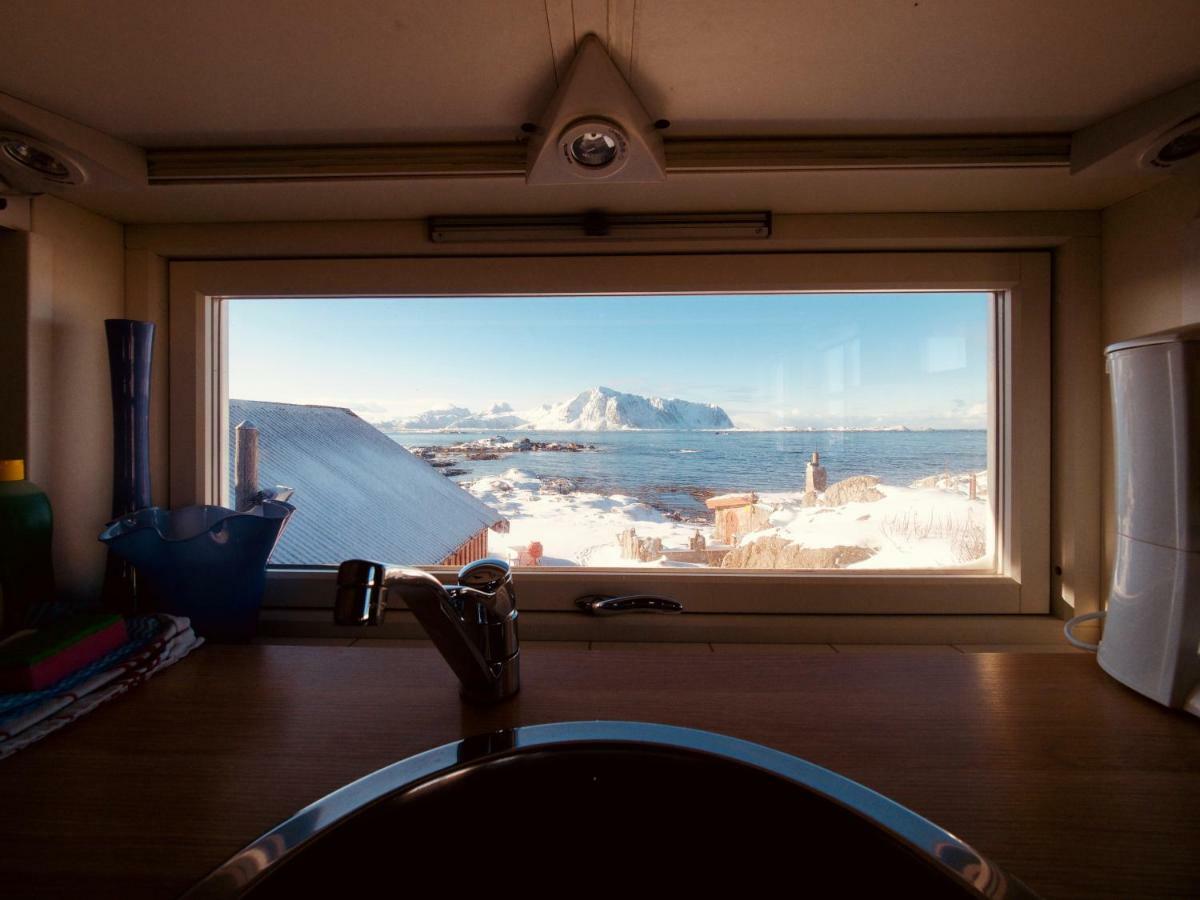 Lofoten Ocean View - Sandoy Gard Sand  Bagian luar foto