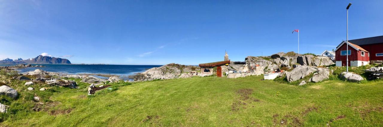 Lofoten Ocean View - Sandoy Gard Sand  Bagian luar foto